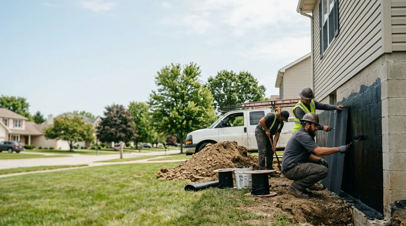 Basement Waterproofing in Wheeling, IL near me